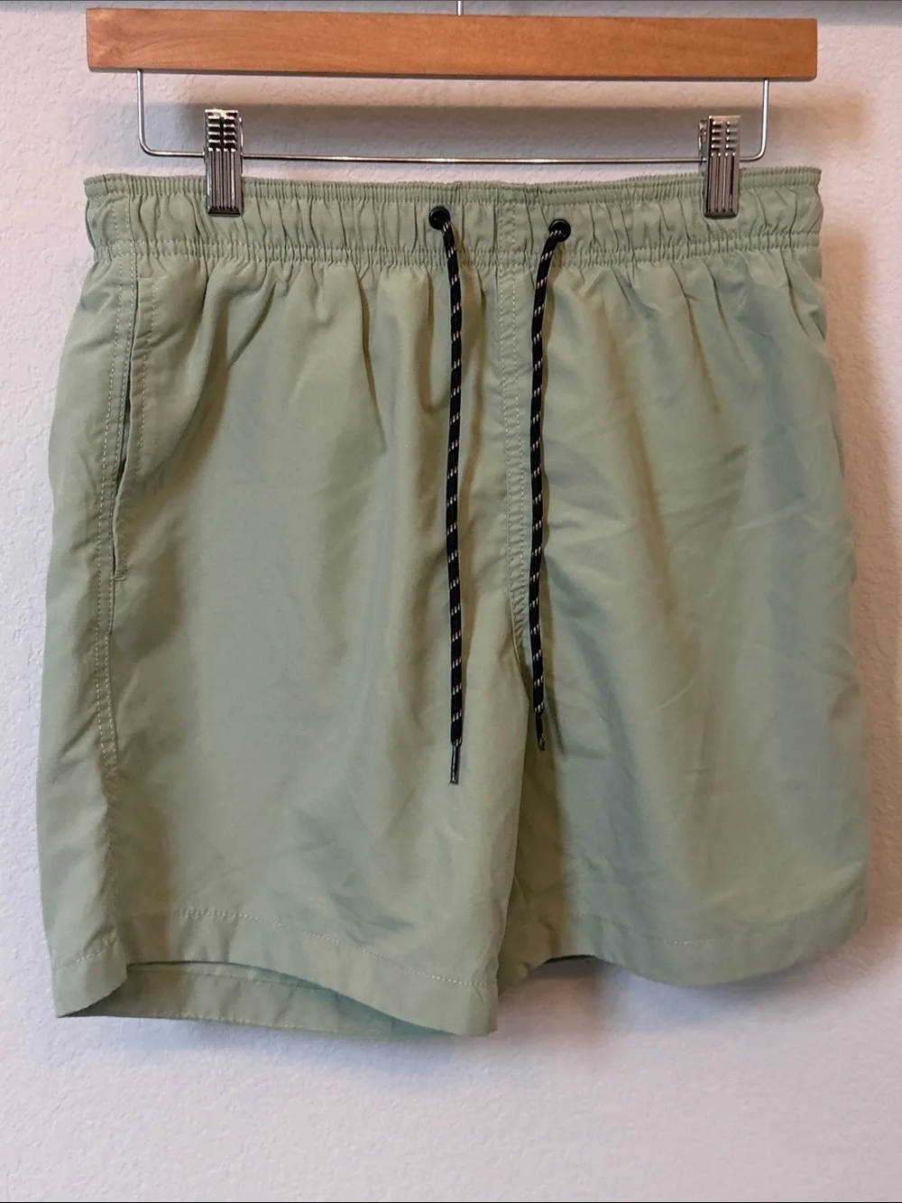 H&M Light Sage Green Men’s Swim Trunks
